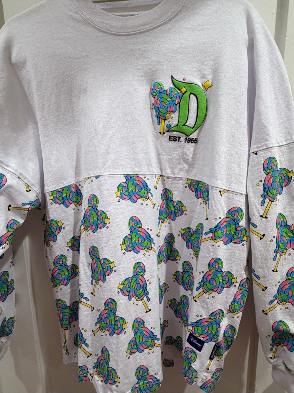 Disney White Lollipop Spirit Jersey
